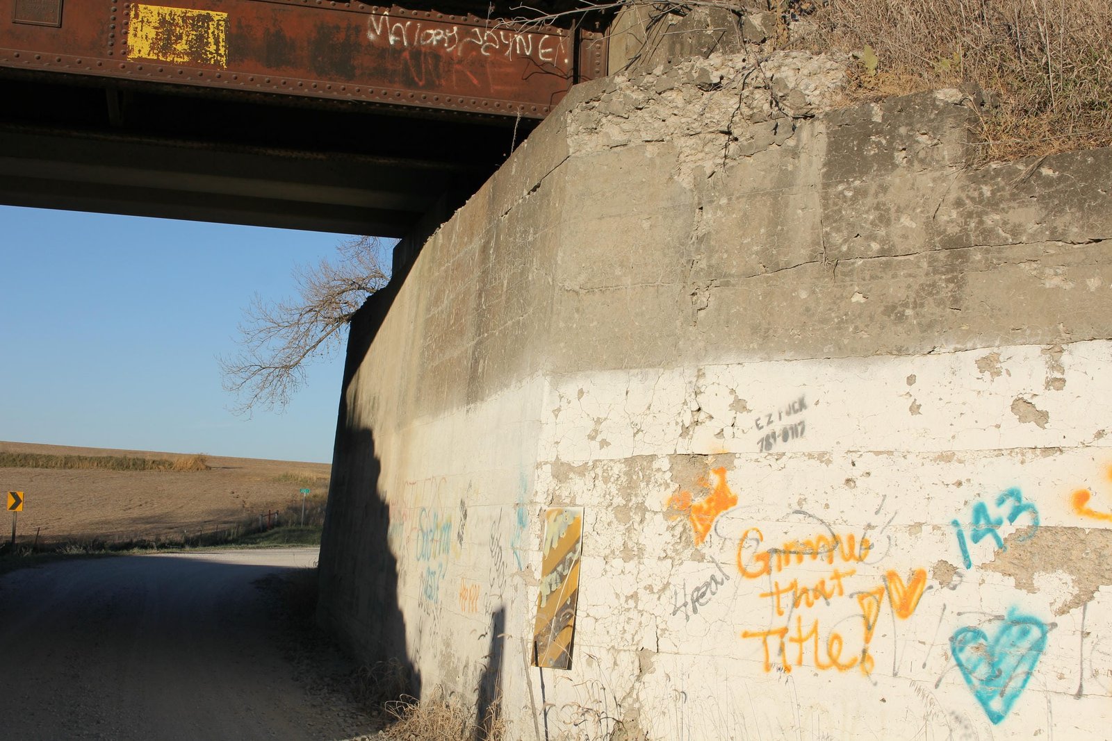 East abutment